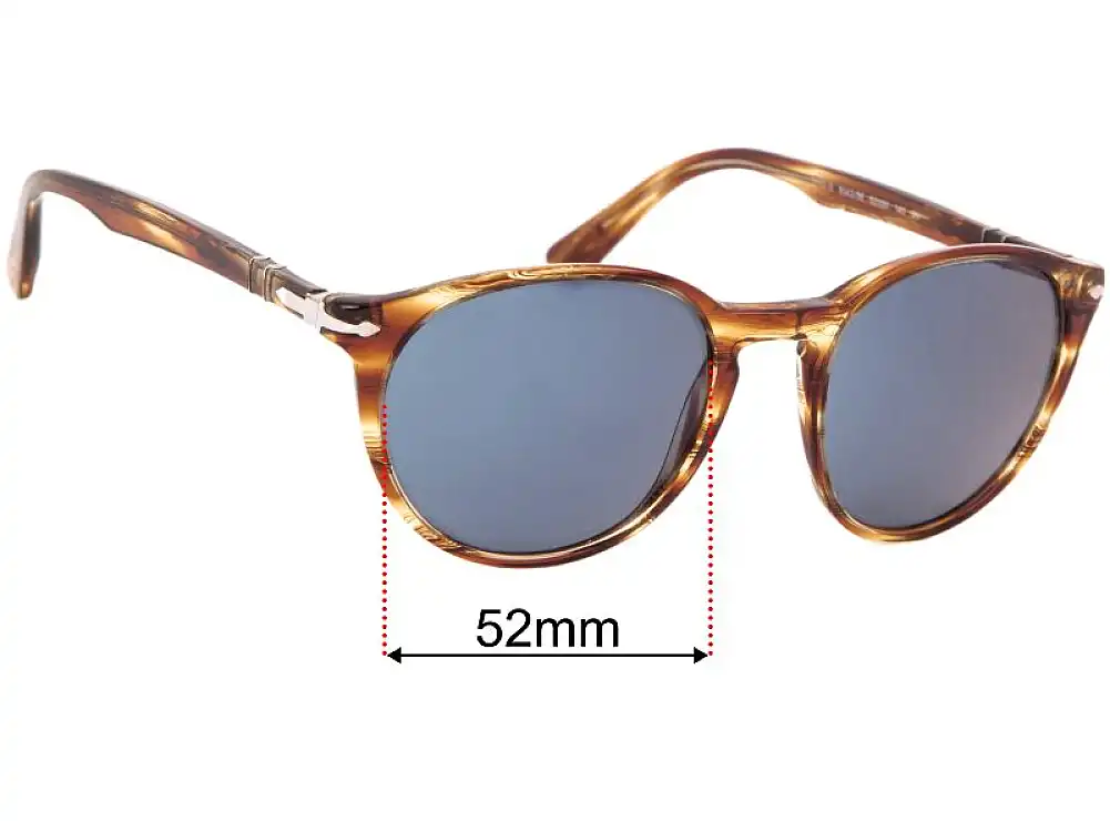 Persol 3152-S 52mm Replacement Lenses by Sunglass Fix™